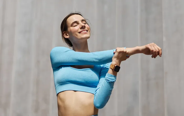 Active person on a weight loss protocol